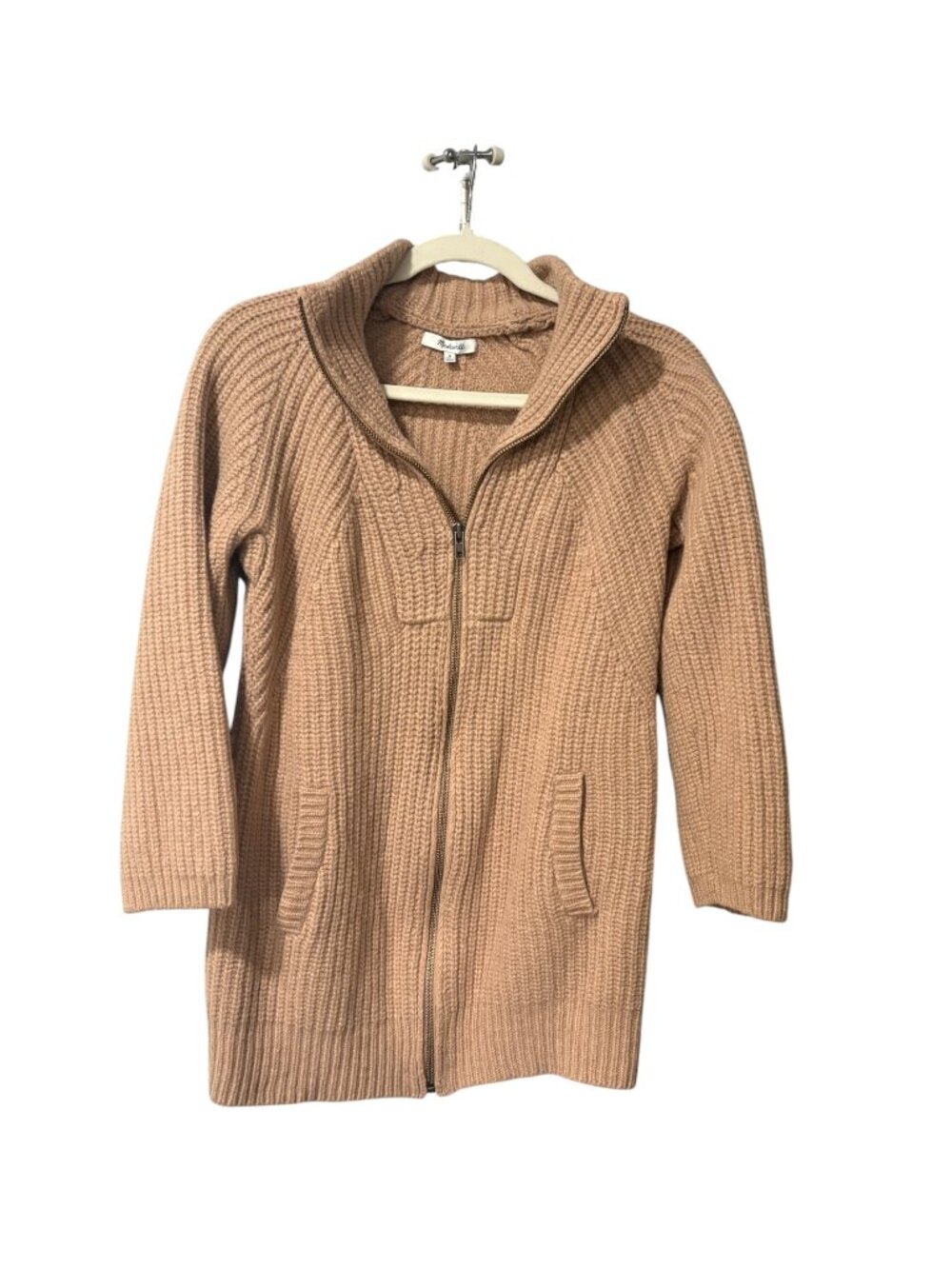 Madewell Ribbed Zip Cardigan Sweater - Picture 4 of 9